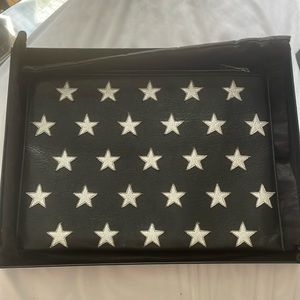 Saint Laurent leather medium pouch/clutch